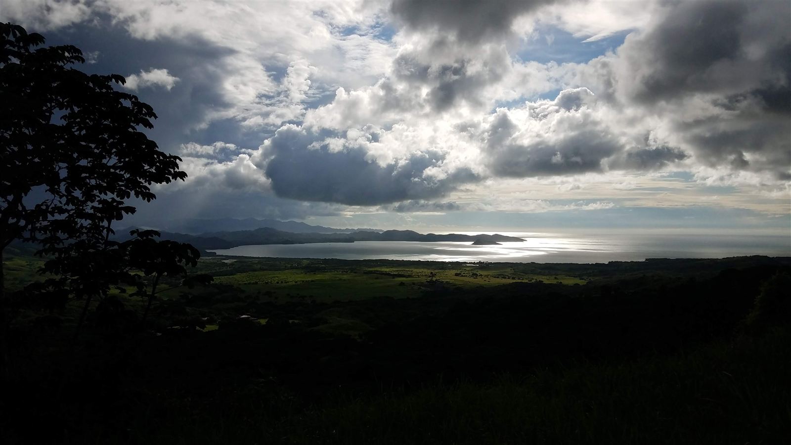 Storm light over the bay